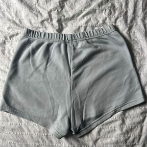 TNA AiryAF Fleece Shorts - Light Blue/Grey